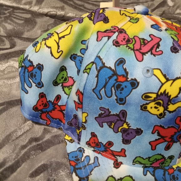 Grateful Dead Hat Tie-Dyed Dead Bears NEW - Picture 13 of 15